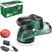 Bosch Lijadora excéntrica inalámbrica EasyOrbit 18V-10, 18Volt, Lijadora orbital verde