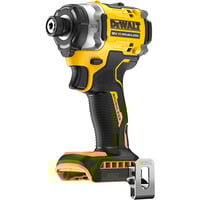 DEWALT Atornillador de impacto a batería DCF860NT, 1/4", 18 Voltios, Tornillo de percusión amarillo/Negro