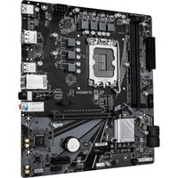 GIGABYTE H610M D3W WIFI6, Placa base negro/Gris, VRM de 5+1+1 fases, hasta 5600MHz DDR4, 1xPCIe 3.0 M.2, Wi-Fi 6, LAN 1GbE, USB 3.2 Gen 1, Intel, LGA 1700, Intel® Celeron®, Intel Core i3 12th Gen, Intel Core i3 13th Gen, Intel Core i3 14th Gen, Intel..., LGA 1700, DDR5-SDRAM, 128 GB