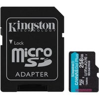 Kingston SDCG4/256GB, Tarjeta de memoria negro