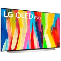 LG OLED48C21LA, OLED-TV negro/Plateado