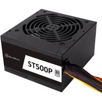 SilverStone SST-ST500P 500W, Fuente de alimentación de PC negro