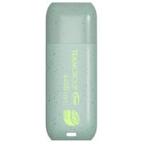 Team Group C175 ECO 64 GB, Lápiz USB verde grisáceo