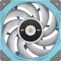 Thermaltake Toughfan 12 Turquoise High Static Pressure Radiator Fan Universal Ventilador 12 cm Azul 1 pieza(s) turquesa, Ventilador, 12 cm, 500 RPM, 2000 RPM, 58,35 cfm, Azul