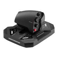 Thrustmaster Sol-R 6 Throttle, La válvula reguladora negro, Simulador de Vuelo, PC, Analógico/Digital, Alámbrico, USB, USB Tipo C