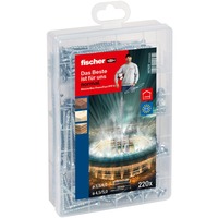 fischer Meisterbox PowerFast II cabeza avellanada TG/VG TX, Juego de tornillos 