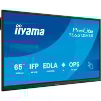 iiyama TE6512MIS-B4AG pantalla de señalización Diseño de quiosco 165,1 cm (65") LCD Wifi 400 cd / m² 4K Ultra HD Negro Pantalla táctil Procesador incorporado Android 24/7, Pantalla de gran formato negro (mate), Diseño de quiosco, 165,1 cm (65"), LCD, 3840 x 2160 Pixeles, Wifi, 24/7