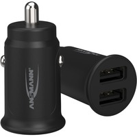 Ansmann In-Car-Charger CC212, Cargador negro