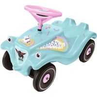 BIG Bobby Car Classic Unicornio, Tobogán turquesa/Rosa neón