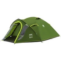 Coleman Tienda cúpula Darwin 3 Plus BlackOut, Tienda de campaña verde oscuro/Verde claro