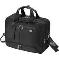 DICOTA Twin PRO maletines para portátil 39,6 cm (15.6") Maletín Toploader Negro negro, Maletín Toploader, 39,6 cm (15.6"), Expandible, 1,52 kg