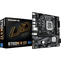 GIGABYTE B760M H V2, Placa base negro