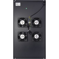 Inter-Tech 88887268 accesorio de bastidor Panel del ventilador, Refrigerador de aire negro, Panel del ventilador, Negro, 4 Ventilador(es), 240 V, 410 mm, 745 mm