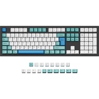 Keychron JM-144, Cubierta de teclado blanco/Turquesa