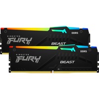 Kingston FURY DIMM 32 GB DDR5-6000 (2x 16 GB) Dual-Kit, Memoria RAM negro