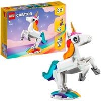 LEGO Creator Unicornio Mágico, Juegos de construcción Juego de construcción, 7 año(s), Plástico, 145 pieza(s), 215 g