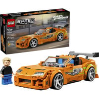 LEGO Speed Champions The Fast and The Furious Toyota Supra MK4, Juegos de construcción 
