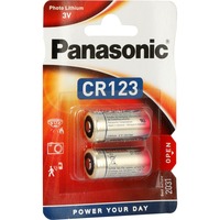 Panasonic Lithium Photo CR-123AL/2BP, Batería 