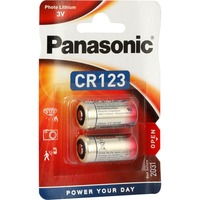 Panasonic Lithium Photo CR-123AL/2BP, Batería