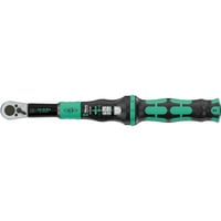 Wera Llave dinamométrica con trinquete reversible Click-Torque Lock A 6, Llave de torsión negro/Verde