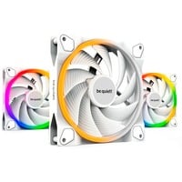be quiet! Light Wings White | 120mm PWM high-speed Triple-Pack Carcasa del ordenador Ventilador 12 cm Blanco 3 pieza(s) blanco, Ventilador, 12 cm, 2500 RPM, 88,86 m³/h, Blanco