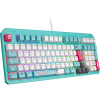 ASUS 90MP0460-BKDA30, Teclado para gaming turquesa/Multi color