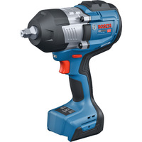 Bosch Atornillador de impacto a batería GDS18V-1400 Professional solo, 18 Voltios, Tornillo de percusión azul/Negro