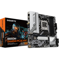 GIGABYTE B650M GAMING PLUS WF, Placa base negro/Plateado