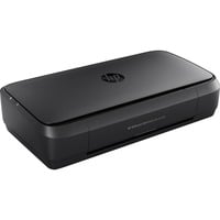 HP OfficeJet 250 Mobile, Impresora multifuncional negro, Impresión, copia, escáner, AAD de 10 hojas, Inyección de tinta térmica, Impresión a color, 4800 x 1200 DPI, A4, Impresión directa, Negro