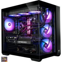 Thermaltake FTW RTX 5070 Ti Black, Gaming-PC negro/Transparente