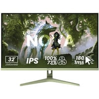Arozzi AZ-NO-32T2K180, Monitor de gaming verde