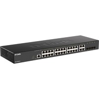 D-Link DGS-2000-28 switch Gestionado L2/L3 Gigabit Ethernet (10/100/1000) 1U Negro, Interruptor/Conmutador Gestionado, L2/L3, Gigabit Ethernet (10/100/1000), Bidireccional completo (Full duplex), Montaje en rack, 1U
