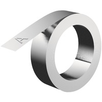 Dymo 12mm Aluminum w/Adhesive Tape cinta para impresora de etiquetas, Cinta de escritura Aluminio, Aluminio, China, 3,65 m, 10 pieza(s), 60 mm