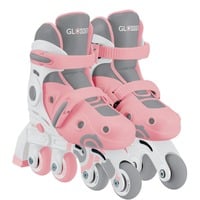 GLOBBER Learning Skates 2 en 1 Talla 30-33, Patines en línea rosa