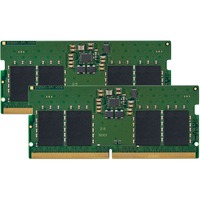 Kingston ValueRAM KVR48S40BS6K2-16 módulo de memoria 16 GB 2 x 8 GB DDR5 4800 MHz, Memoria RAM verde, 16 GB, 2 x 8 GB, DDR5, 4800 MHz, 262-pin SO-DIMM