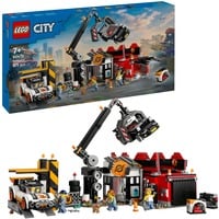 LEGO City Desguace con Coches, Juegos de construcción Juego de construcción, 7 año(s), Plástico, 871 pieza(s), 1,58 kg