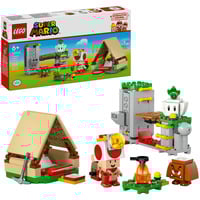 LEGO Super Mario De acampada con el Capitán Toad, Juegos de construcción Juego de construcción, 6 año(s), Plástico, 159 pieza(s), 247 g