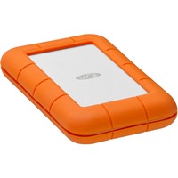 LaCie Rugged Secure disco duro externo 2000 GB Naranja, Blanco, Unidad de disco duro blanco/Naranja, 2000 GB, 2.5", 3.2 Gen 1 (3.1 Gen 1), Naranja, Blanco