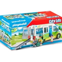 PLAYMOBIL City Life Autobús escolar, Juegos de construcción 