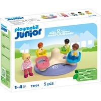 PLAYMOBIL Junior: Carrusel de números, Juegos de construcción 
