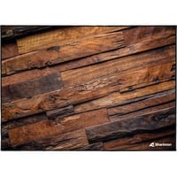 Sharkoon SKILLER SFM12 Wood, Alfombra protectora marrón