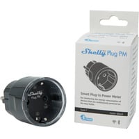 Shelly Plug PM Gen3, Enchufe negro