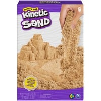 Spin Master Kinetic Sand, bolsa de 5 kg de Kinetic Sand marrón natural para mezclar, moldear y crear, para niños a partir de 3 años, Juego de arena Kinetic Sand , bolsa de 5 kg de marrón natural para mezclar, moldear y crear, para niños a partir de 3 años, Arena kinética infantil, 3 año(s), No tóxico, Marrón