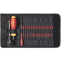 Wiha Juego de destornilladores de torque TorqueVario-S electric rojo/Amarillo
