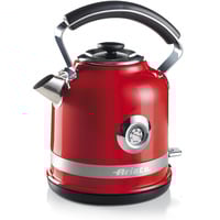 Ariete 2854/00 tetera eléctrica 1,7 L 2000 W Rojo, Hervidor de agua rojo, 1,7 L, 2000 W, Rojo, Acero inoxidable, Indicador de nivel de agua, Protección contra sobrecalentamiento