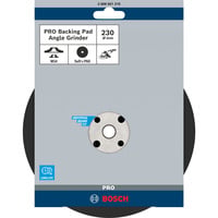 Bosch 2 608 601 210 accesorio para amoladora angular Almohadilla de apoyo, Plato lijador Almohadilla de apoyo, 23 cm, Bosch, Negro, M14, 6650 RPM