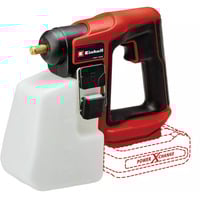 EINHELL Pulverizador a presión inalámbrico Power X-Change GE-WS 18/10 Li-Solo, 18 Voltios, Bomba & Pulverizador a presión rojo/Negro