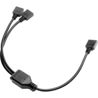 EKWB EK-Loop D-RGB 2-Way Splitter Cable, Cable Y negro