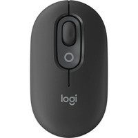 Logitech POP Mouse, ratón inalámbrico Bluetooth compacto y portátil con botones programables y clics discretos, tecnología Easy-Switch para alternar hasta 3 dispositivos, portátil, tablet, PC: grafito grafito, ratón inalámbrico Bluetooth compacto y portátil con botones programables y clics discretos, tecnología Easy-Switch para alternar hasta 3 dispositivos, portátil, tablet, PC: grafito, Ambidextro, Óptico, Bluetooth, Grafito