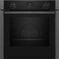 Neff N 50 B3ACE2AG3 horno 71 L Grafito, Gris negro/Grafito, Medio, Horno eléctrico, 71 L, 71 L, 50 - 275 °C, Hidrolítica
